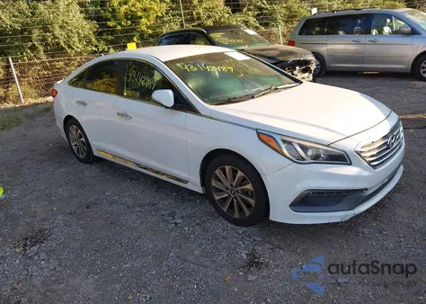 2016 Hyundai Sonata Sport z USA, uszkodzony, nr VIN 5NPE34AF2GH307335